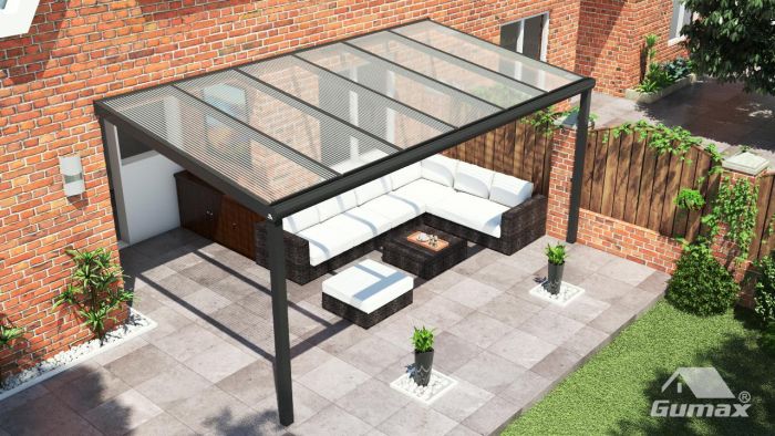 Terrassenüberdachung Polycarbonat Klar | Terrassenüberdachungen aus